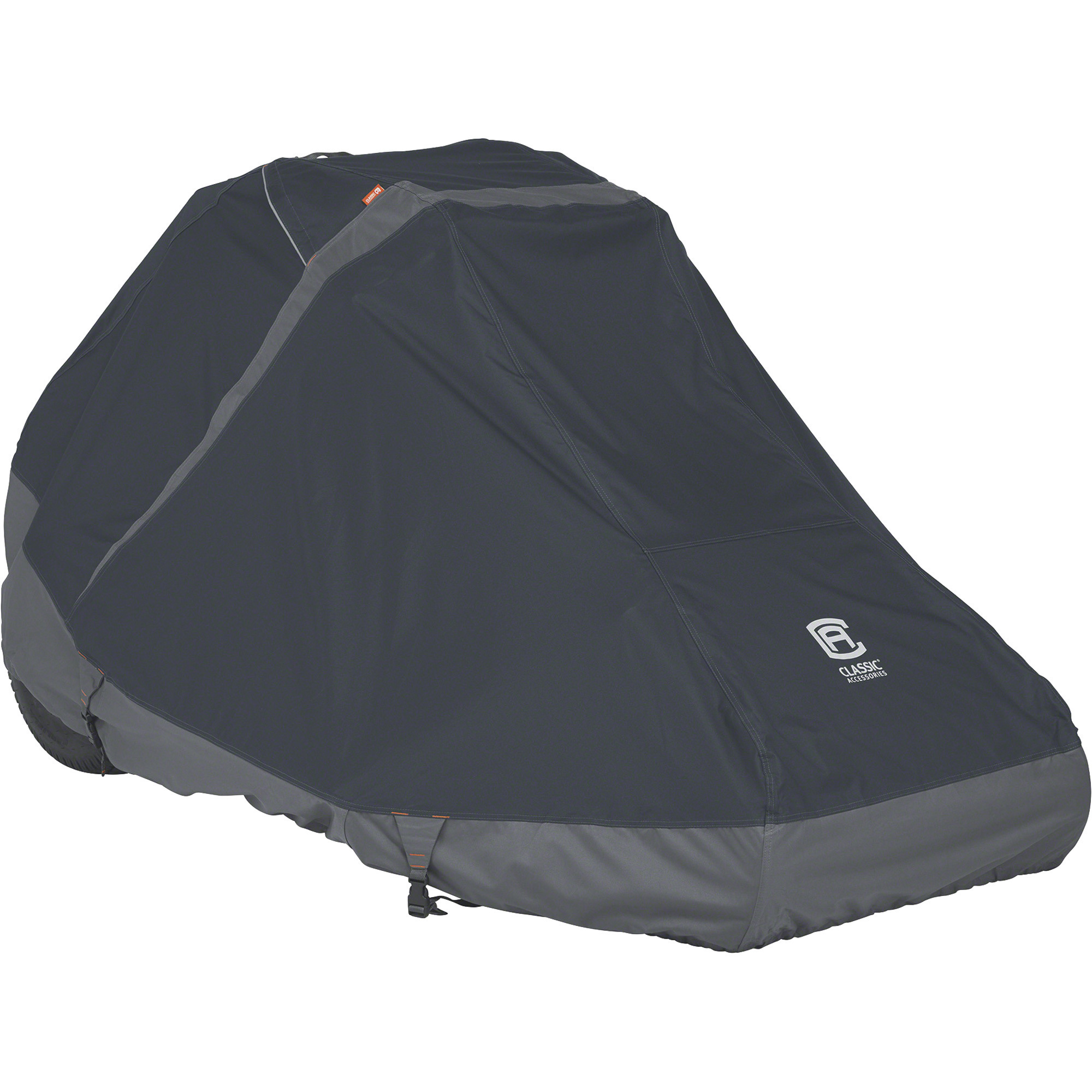 Classic Accessories StormPro Zero Turn Riding Lawn Mower Cover, Medium, Model# 52-233-031001-EC